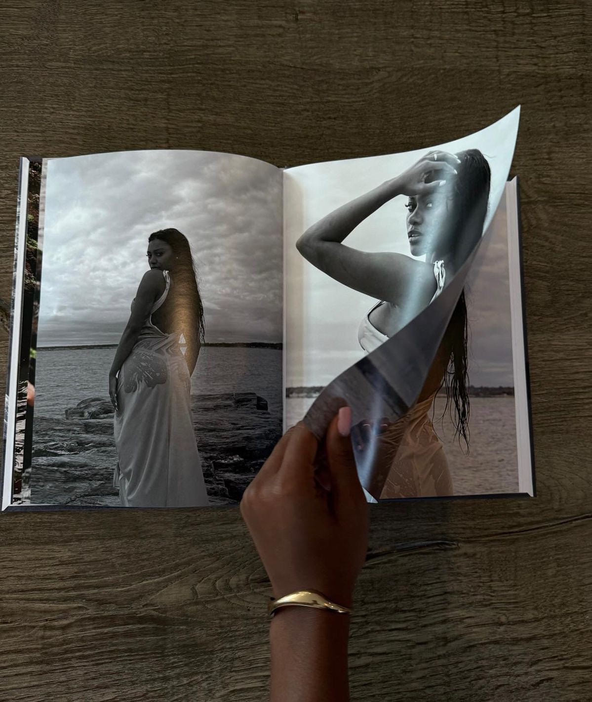 Saudade photo book in context — lookbook image 1