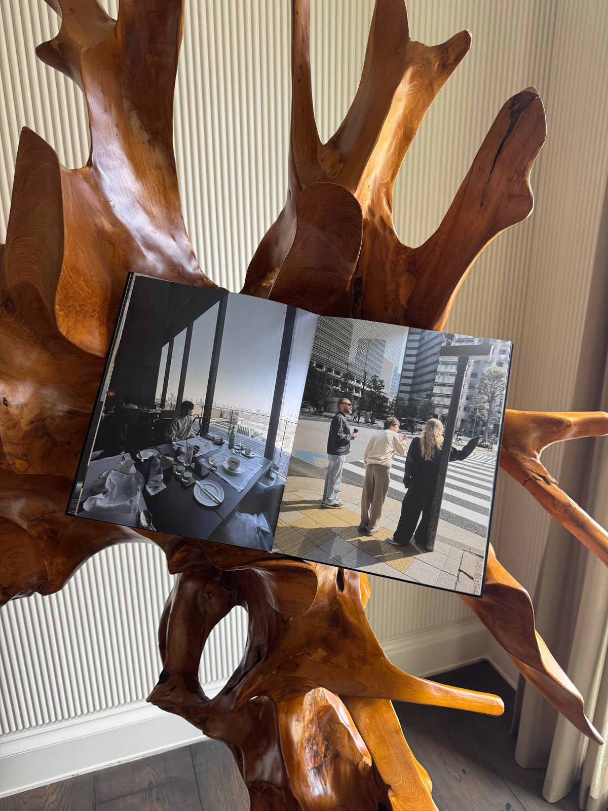 Saudade photo book in context — lookbook image 9
