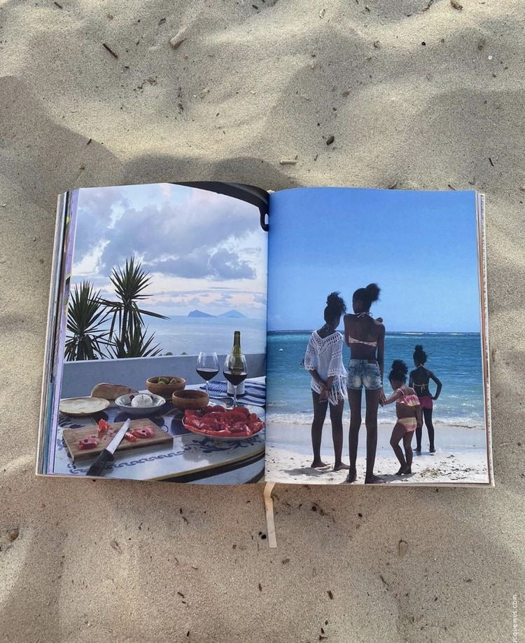 Saudade photo book in context — lookbook image 4