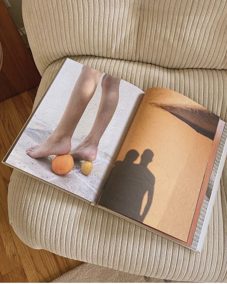 Saudade photo book in context — lookbook image 6
